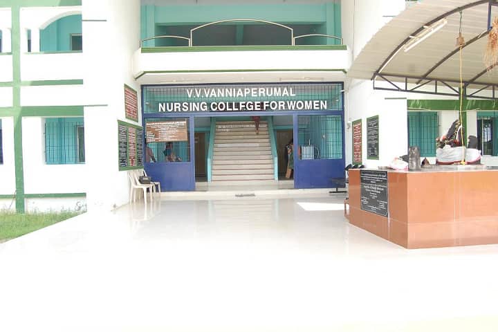 VV Vanniaperumal Nursing College for Women campus in Virudhunagar, Tamil Nadu, India — photo 2