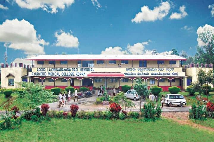 Aroor Laxminarayana Rao Memorial Ayurvedic Medical College and PG Centre, Koppa campus in Chikkamagaluru, Karnataka, India