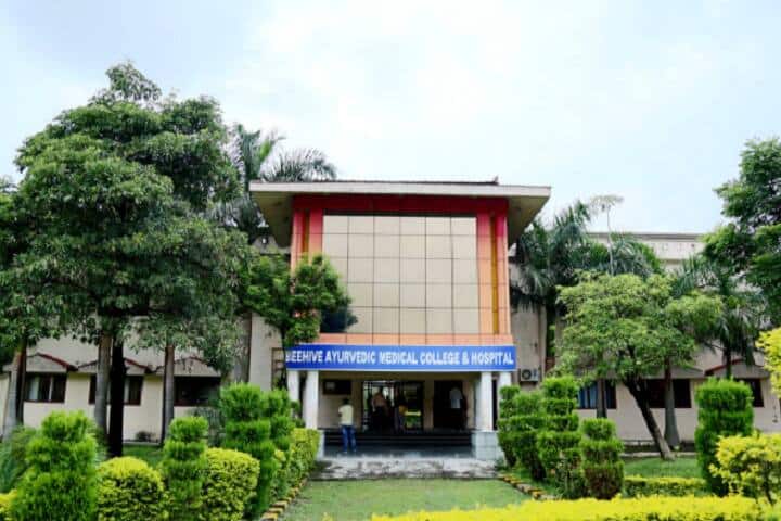 Beehive Ayurved Medical College and Hospital campus in Dehradun, Uttarakhand, India — photo 2