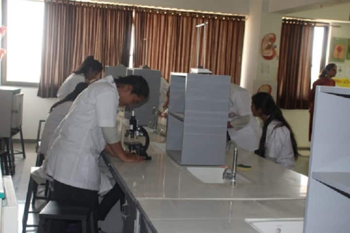Shree Swaminarayan Homoeopathic Medical College and Hospital campus in Gandhinagar, Gujarat, India — photo 3