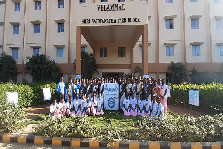 Velammal College of Nursing campus in Madurai, Tamil Nadu, India — photo 2