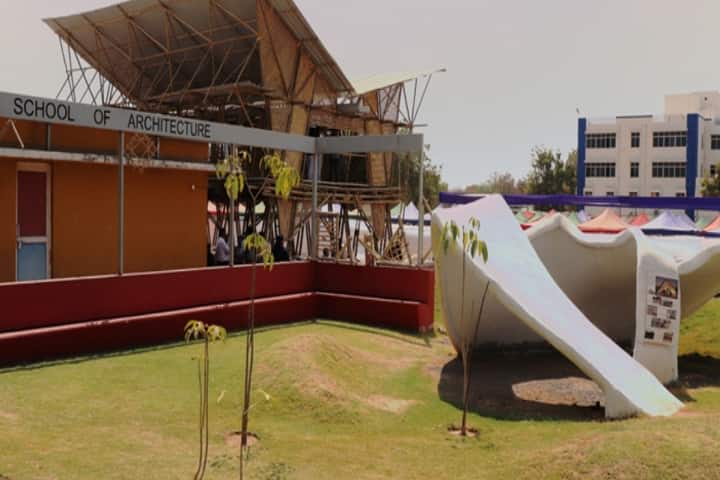 SAL School of Architecture campus in Ahmedabad, Gujarat, India — photo 1