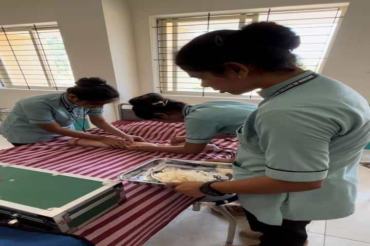 Sri Adarsha College of Nursing campus in Udupi, Karnataka, India — photo 3