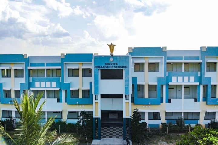 Servite College of Nursing campus in Tiruchirappalli, Tamil Nadu, India — photo 2
