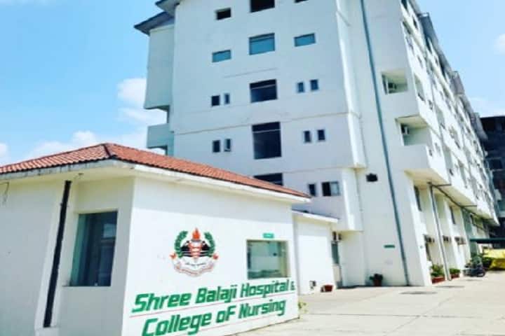 Shree Balaji Hospital and College of Nursing campus in Kangra, Himachal Pradesh, India — photo 1