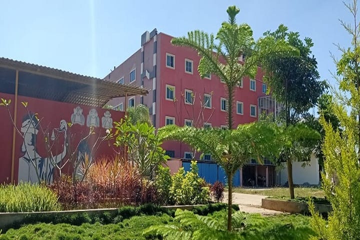 SMG Vishnu College of Nursing campus in Kolar, Karnataka, India — photo 2