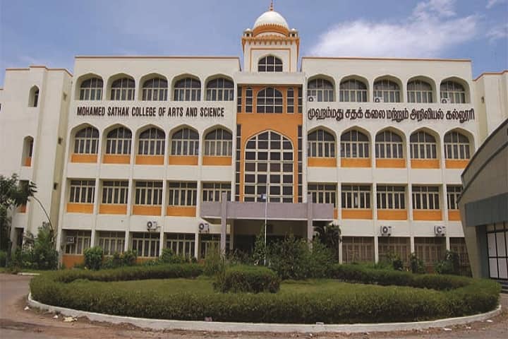 Mohamed Sathak College of Arts and Science, Chennai campus in Chennai, Tamil Nadu, India