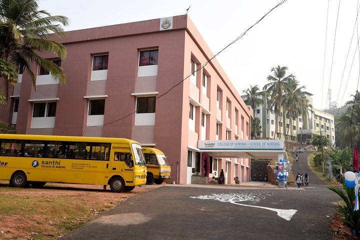 Santhi College of Nursing campus in Kozhikode, Kerala, India — photo 3