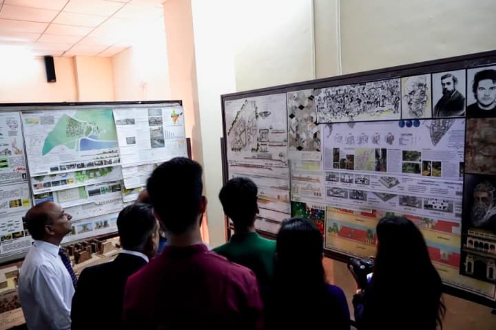 Bhagwan Mahavir College of Architecture campus in Surat, Gujarat, India — photo 5