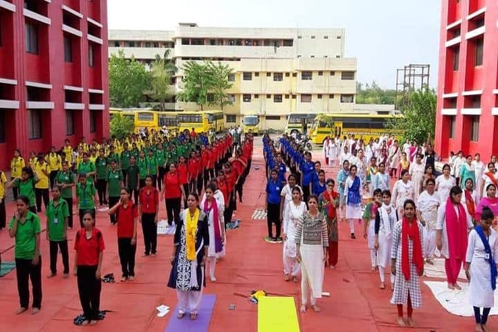 Shri Shankaracharya College of Nursing campus in Bhilai, Chhattisgarh, India — photo 1