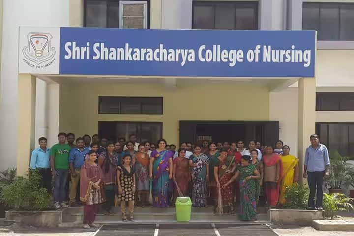Shri Shankaracharya College of Nursing campus in Bhilai, Chhattisgarh, India — photo 3