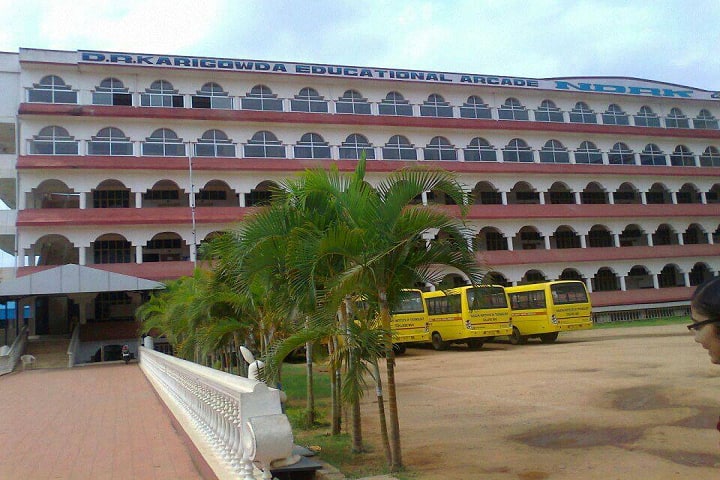 Smt Narayani DR Karigowda College of Nursing campus in Hassan, Karnataka, India — photo 1