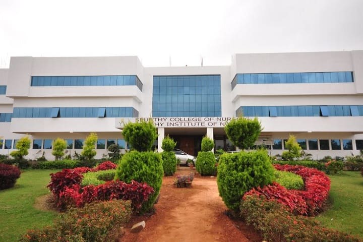 Spurthy College of Nursing campus in Iggalur, Karnataka, India — photo 1