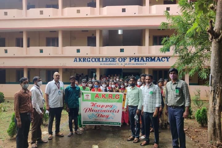 AKRG College of Pharmacy campus in Nallajerla, Andhra Pradesh, India — photo 1