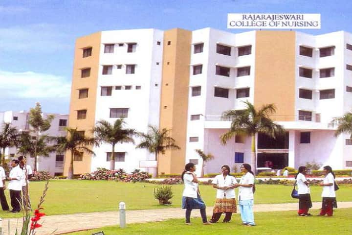 Rajarajeswari College of Nursing campus in Kambipura, Karnataka, India — photo 1
