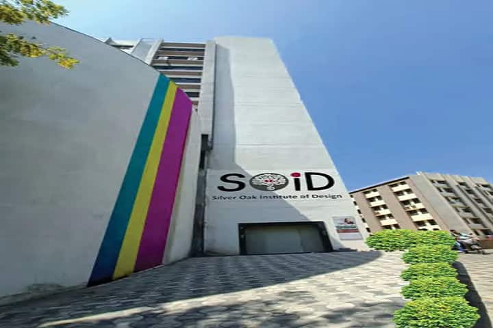 Silver Oak Institute of Design, Ahmedabad campus in Ahmedabad, Gujarat, India