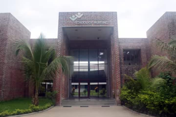 Muni Seva Ashram College of Nursing campus in Waghodia, Gujarat, India — photo 2