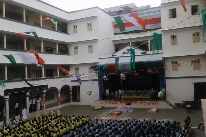Shree Uttar Gujarat BBA and BCA College campus in Surat, Gujarat, India — photo 1