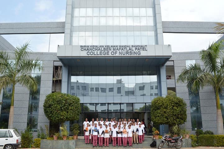 Chanchalben Mafatlal Patel College of Nursing campus in Gandhinagar, Gujarat, India — photo 1