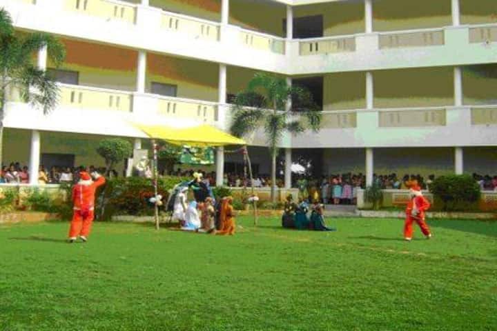 Mother Gnanamma Women's College of Arts and Science campus in Thennur, Tamil Nadu, India — photo 1