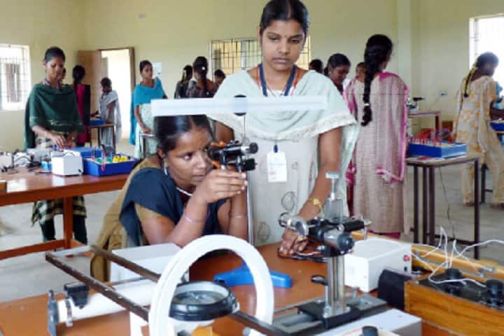 Mother Gnanamma Women's College of Arts and Science campus in Thennur, Tamil Nadu, India — photo 4