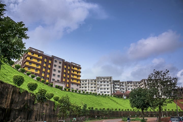 Alva's College, Moodbidri campus in Moodubidire, Karnataka, India