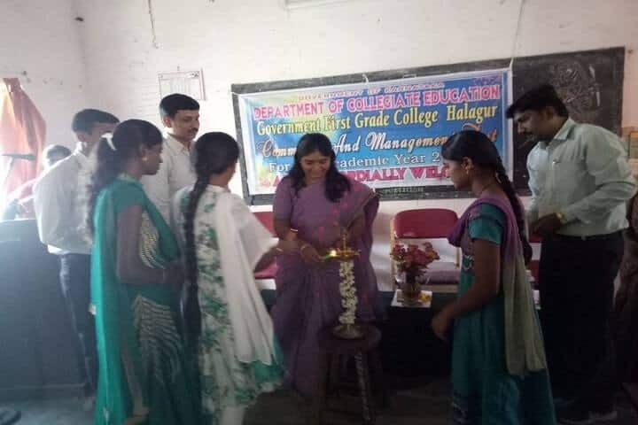 Government First Grade College campus in Halaguru, Karnataka, India — photo 2