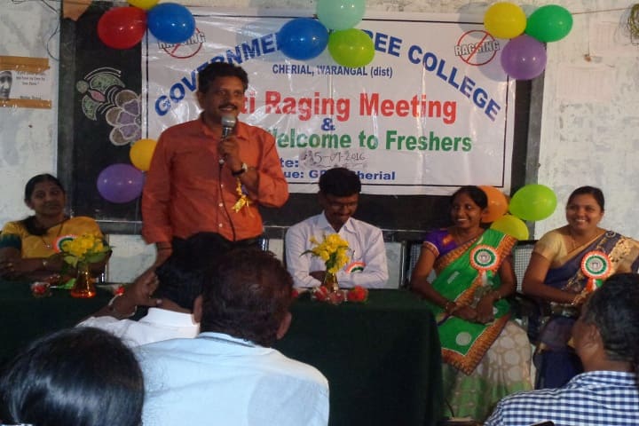 Government Degree College, Cherial, Siddipet campus in Warangal, Telangana, India