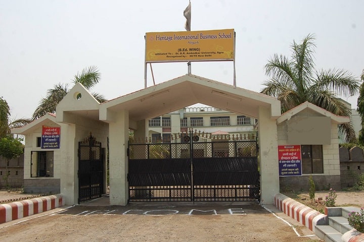 Heritage International Business School campus in Aligarh, Uttar Pradesh, India — photo 1