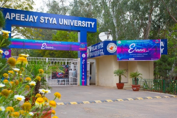 School of Pharmaceutical Sciences Apeejay Stya University campus in Sohna, Haryana, India — photo 1
