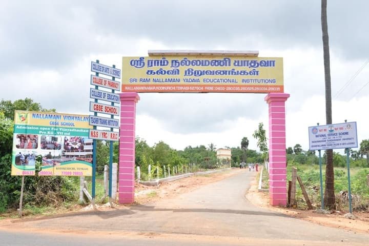 Sri Ram Nallamani Yadava College of Arts and Science, Tenkasi campus in Tirunelveli, Tamil Nadu, India