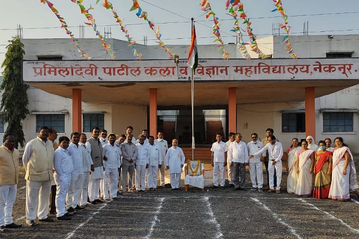 Mauli Vidyapeeth's Pramiladevi Patil Arts and Science College campus in Neknoor, Maharashtra, India — photo 1