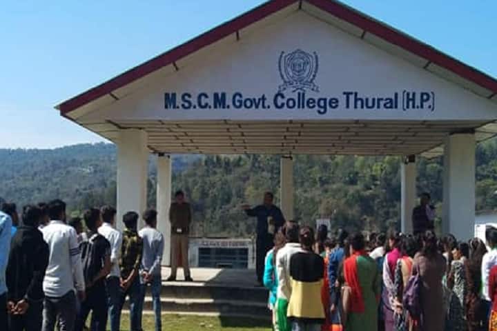 MSCM Government College campus in Thural, Himachal Pradesh, India — photo 1