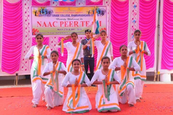 Government First Grade College campus in Bharamasagara, Karnataka, India — photo 3