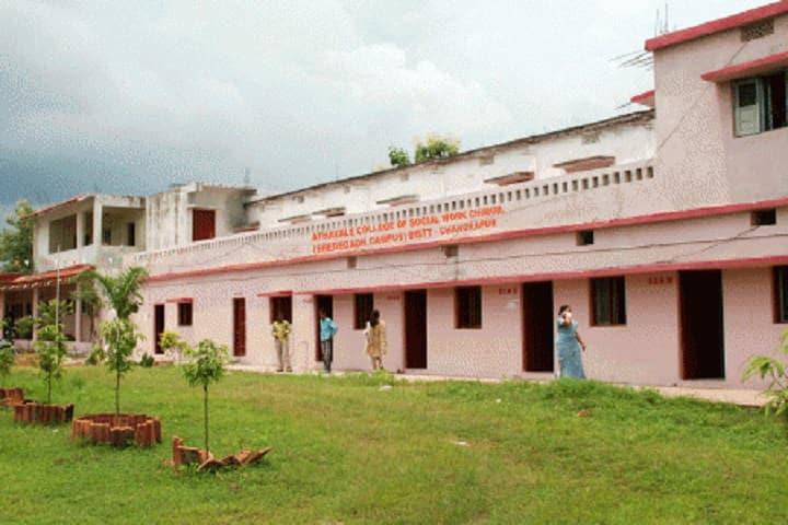 Athavale College of Social Work, Chimur campus in Chimur, Maharashtra, India
