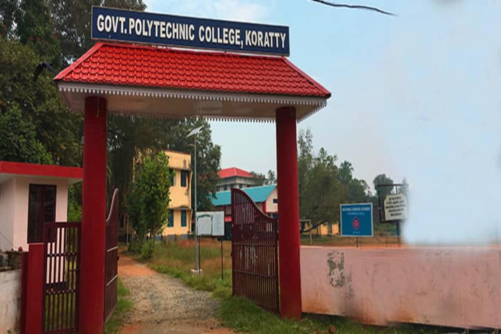 Government Polytechnic College, Koratty campus in Thrissur, Kerala, India