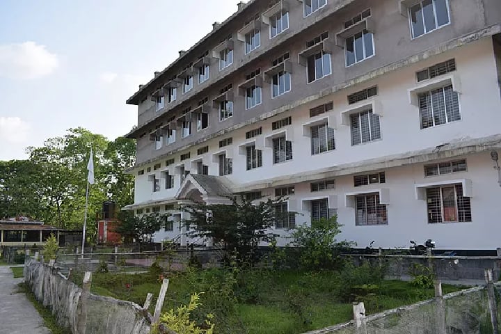 Dhamdhama Anchalik College campus in Dhamdhama, Assam, India — photo 2