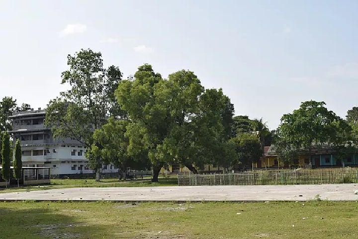 Dhamdhama Anchalik College campus in Dhamdhama, Assam, India — photo 4