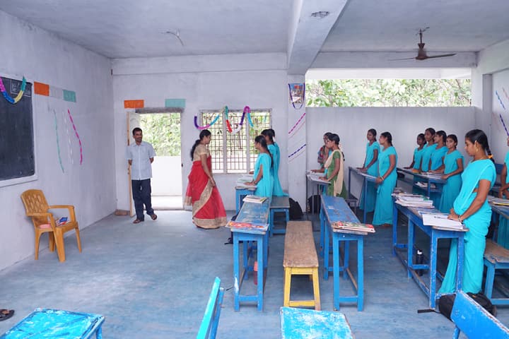 Sri Saraswathi Degree College campus in Talluru, Andhra Pradesh, India — photo 3