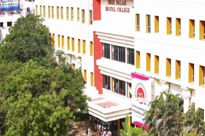 Sree Balaji Dental College and Hospital campus in Chennai, Tamil Nadu, India — photo 2