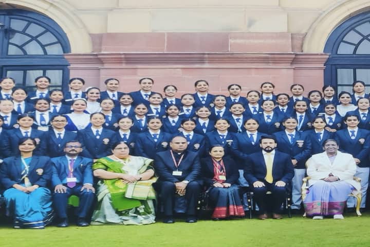 Agrasen Mahila Mahavidyalaya campus in Kherli, Rajasthan, India — photo 4