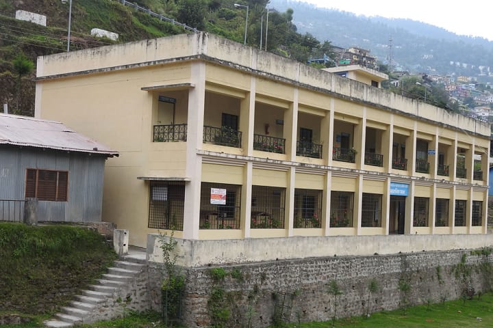 Rajkiya Snatakottar Mahavidyalaya campus in Chamoli, Uttarakhand, India — photo 1