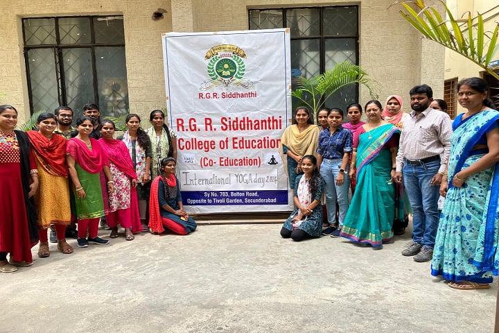 RGR Siddhanthi Degree College campus in Secunderabad, Telangana, India — photo 4