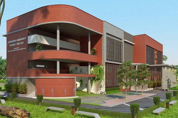 Atmanand Saraswati Science College campus in Surat, Gujarat, India — photo 1