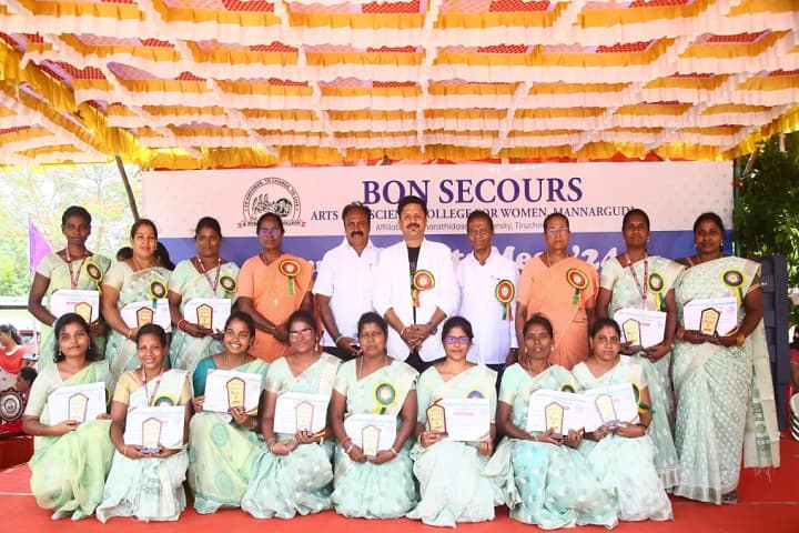Bon Secours Arts and Science College for Women campus in Mannargudi, Tamil Nadu, India — photo 3