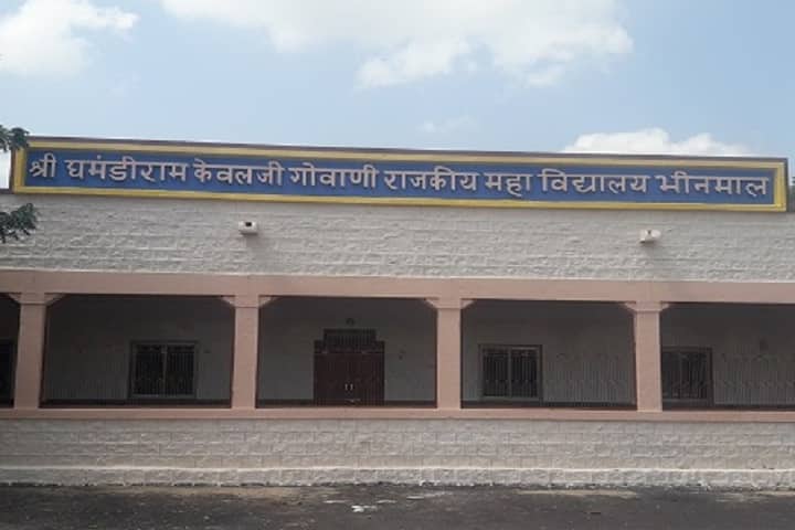G K Gowani Government College campus in Bhinmal, Rajasthan, India — photo 2