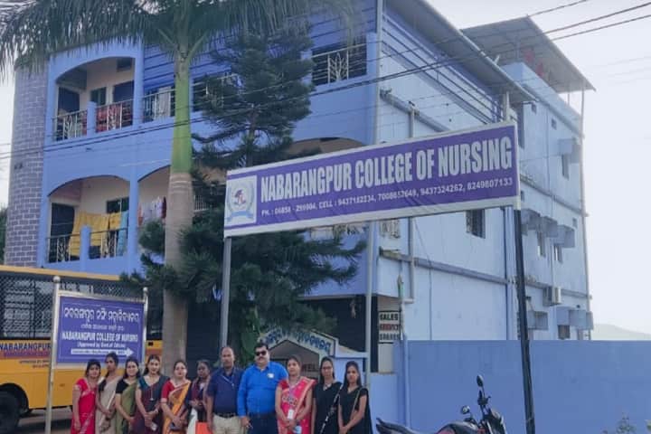 Nabarangpur College of Nursing campus in Nabarangpur, Odisha, India — photo 1
