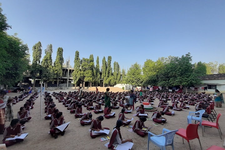 Telangana Tribal Welfare Residential Degree College for Women, Asifabad campus in Asifabad, Telangana, India