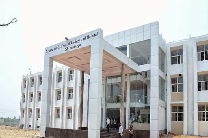 Sharavathi Dental College and Hospital campus in Shivamogga, Karnataka, India — photo 1
