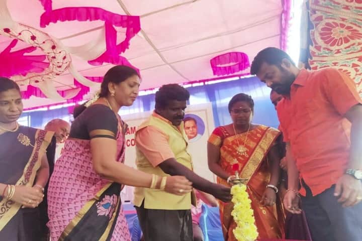 Thalapathy K Vinayakam Women's Arts and Science College campus in Thiruvallur, Tamil Nadu, India — photo 3